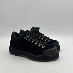 Diemme Cornaro Rubber Trim Suede Chunky Sneakers Women's 39 US 8
